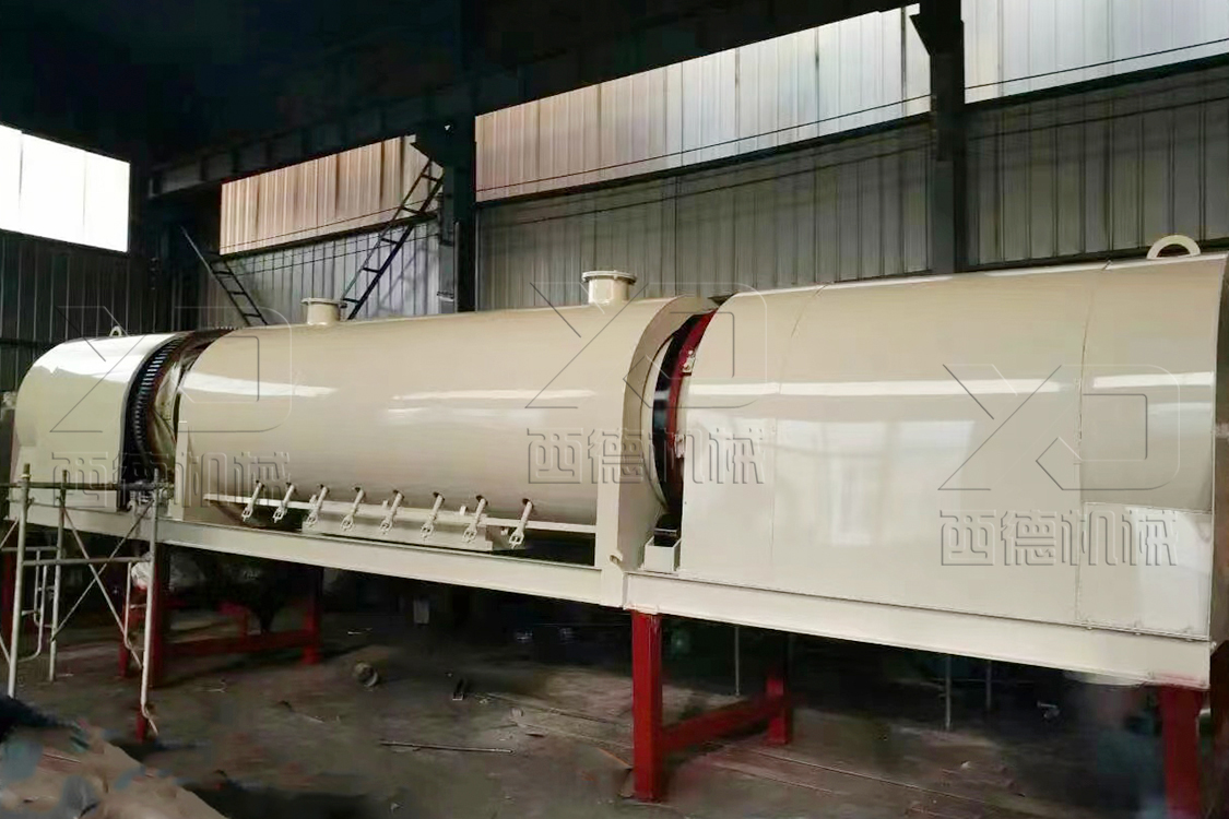 貴州生物質連續式炭化爐現場 貴州生物質連續式炭化爐現場